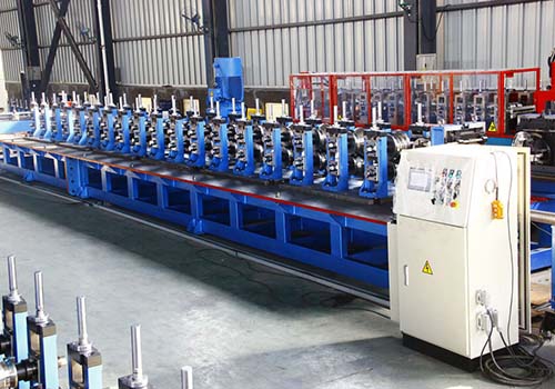 Shelf column cold bending equipment